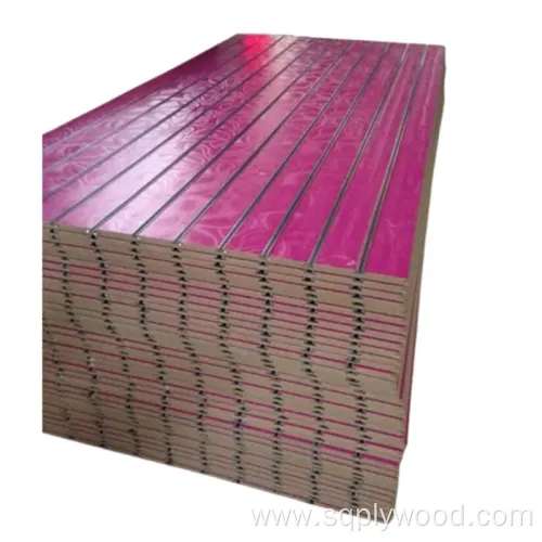 Slatwall Display MDF Board Store Decoration